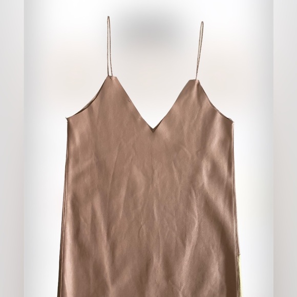 ZARA Faux Leather Shift Dress Small NEW without tag - Picture 11 of 14